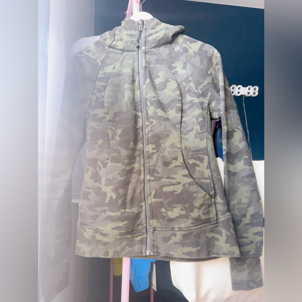 Oululemon Scuba Full Zip - Camo